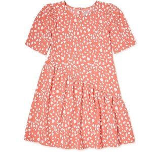 Wonder Nation Girls Asymmetrical Dress, Size L 10/12